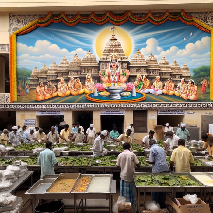 Grand Anna Daan Seva at Hare Krishna Movement, Hyderabad & Bangalore Grand Anna Daan Seva at Hare Krishna Movement, Hyderabad & Bangalore