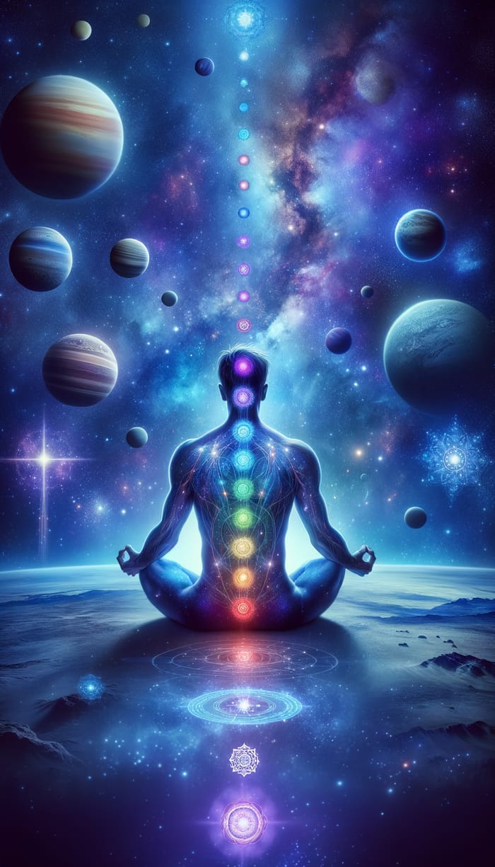 Meditation and Chakras: A Cosmic Journey