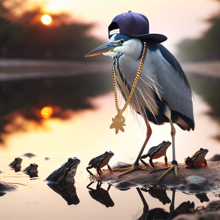 Una Garza Rapera: Rhymes by the Pond