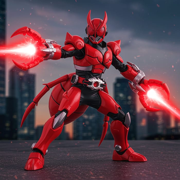 Red Tokusatsu Hero: Kamen Rider & Mega Man Fusion Red Tokusatsu Hero: Kamen Rider & Mega Man Fusion