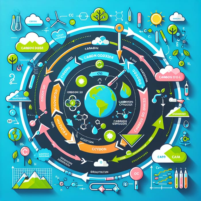 Understanding the Carbon Dioxide Cycle Infographic