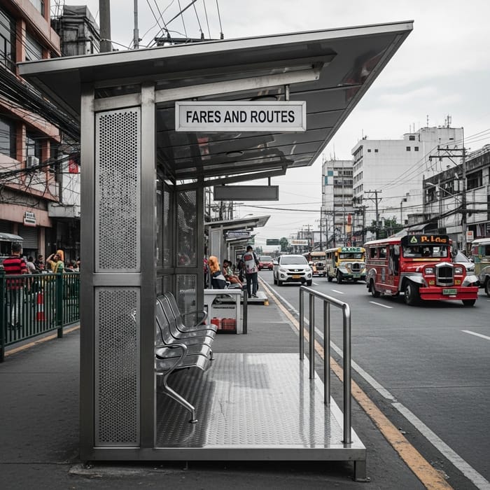 Evolution of Forms in Jeepney Stop and Waiting Shed Design