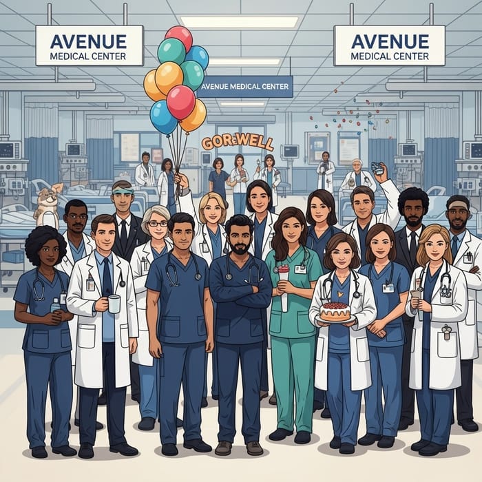Unique Farewell Celebration at Avenue Medical Center