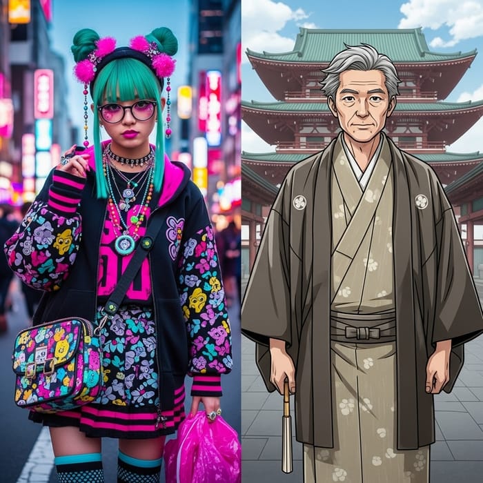 Harajuku Fashion: Vibrant and Traditional Styles in Japan Harajuku Fashion: Vibrant and Traditional Styles in Japan
