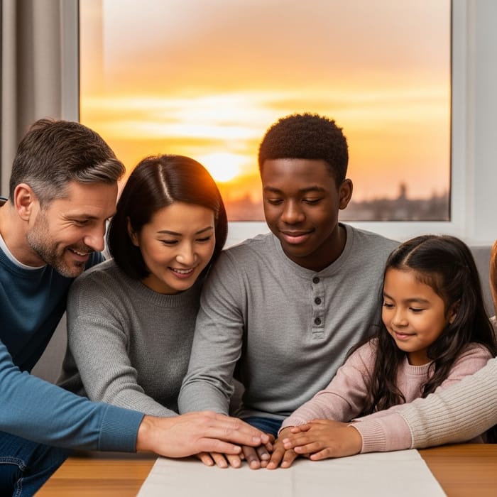 Heartwarming Family Values: Gratitude, Respect, Unity & Future