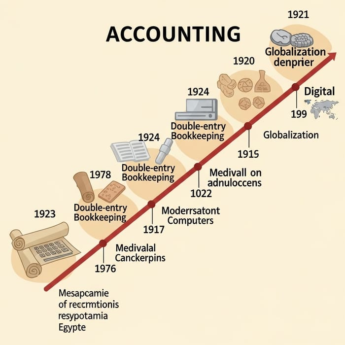 Evolution of Accounting: Ancient Methods to Modern Timeline Evolution of Accounting: Ancient Methods to Modern Timeline