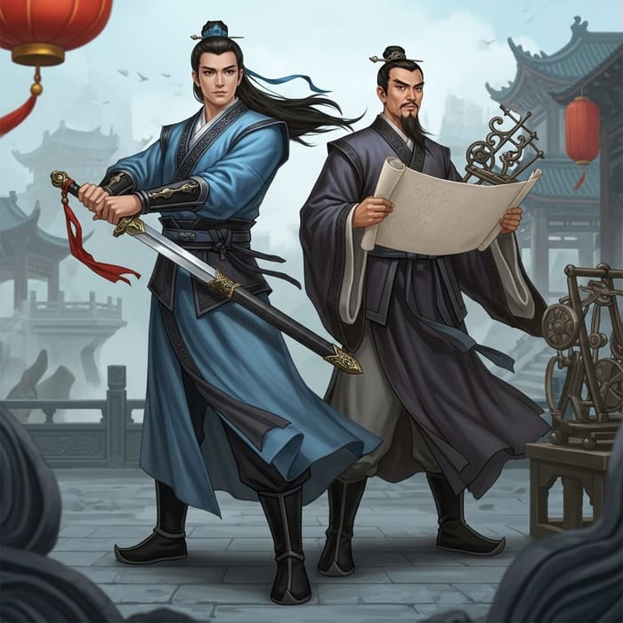 Blade Master and Master Inventor: Legendary Duo Blade Master and Master Inventor: Legendary Duo