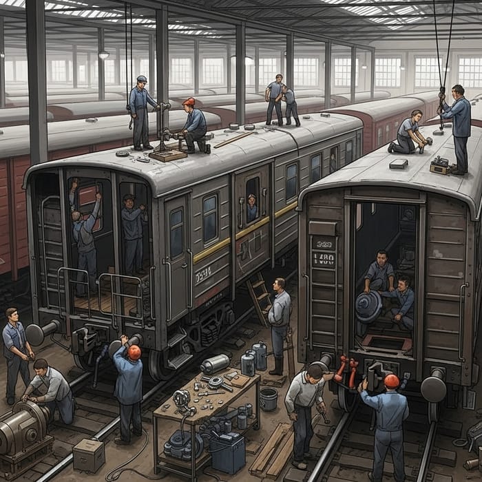 Almaty Depot: Wagon Maintenance and Repair Services Almaty Depot: Wagon Maintenance and Repair Services