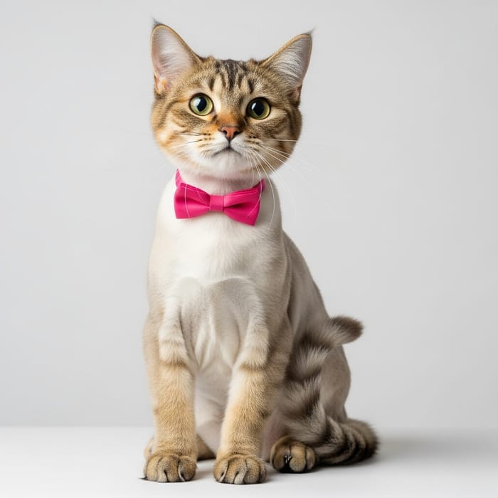 Clean and Shiny Cat | Tranquil Feline