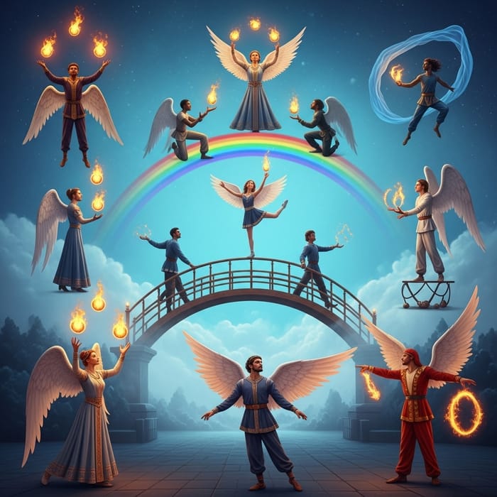Angles Performing Magical Tricks - Mystical Encore