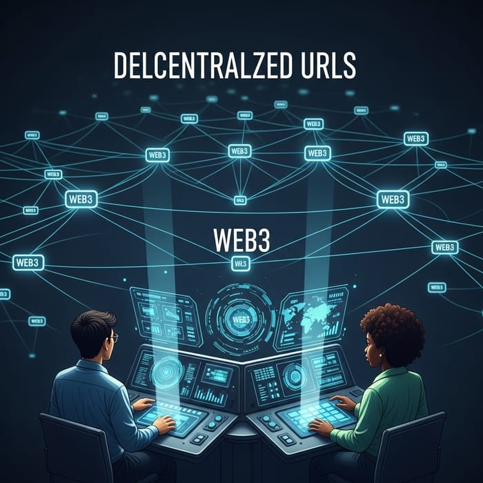 Decentralized URLs with Sleek Web3 Design | Power of Technology Decentralized URLs with Sleek Web3 Design | Power of Technology