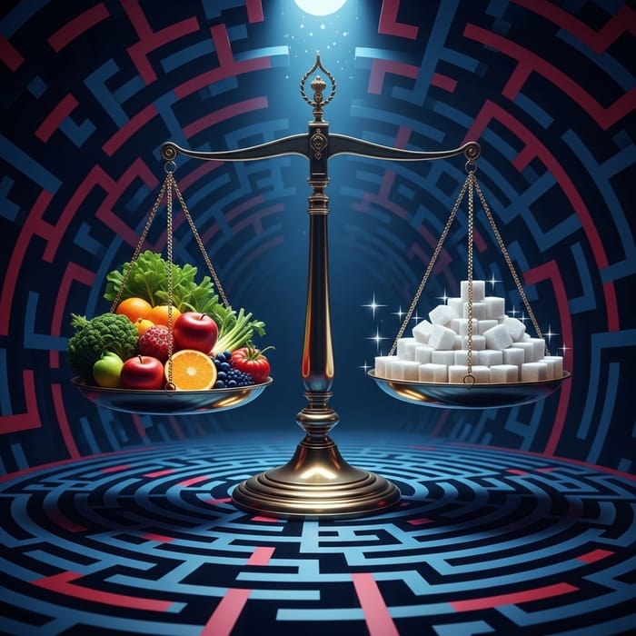Diabetes Art: Abstract Representation and Symbolism