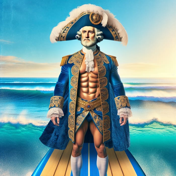 Emperor Peter the Great on a Paddleboard | 18th Century Public Figure Emperor Peter the Great on a Paddleboard | 18th Century Public Figure