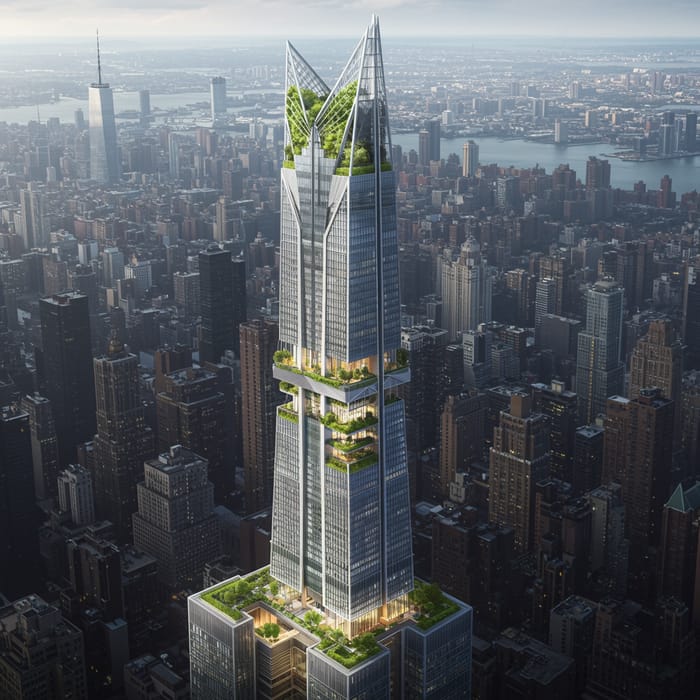 L'Aigle Céleste: Iconic New York Skyscraper