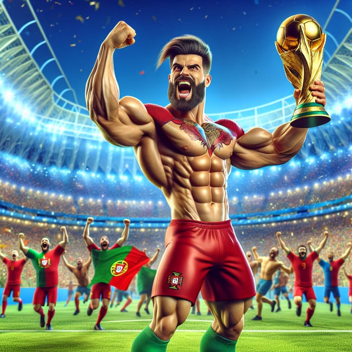 Cristiano Ronaldo Wins the World Cup in Unique Style