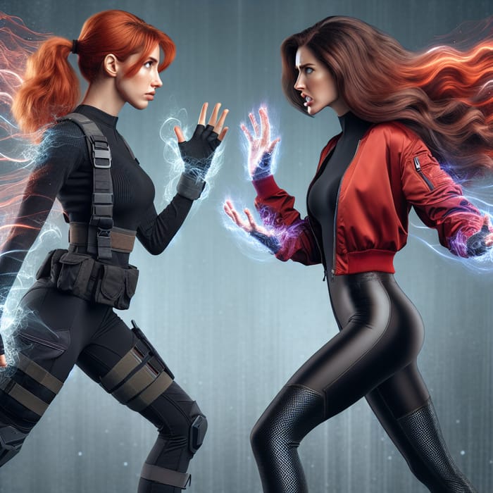 Natasha Romanoff & Wanda Maximoff Argue