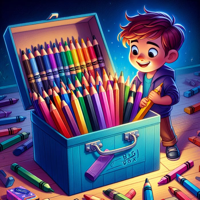Leo's Enchanting World of Creativity: The Magic Pencil Leo's Enchanting World of Creativity: The Magic Pencil