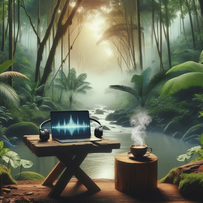 Lofi Rainforest Serenity with Neural Love