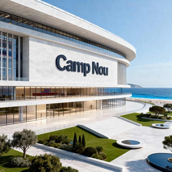 Majestic Camp Nou Stadium for 200,000 Spectators Majestic Camp Nou Stadium for 200,000 Spectators