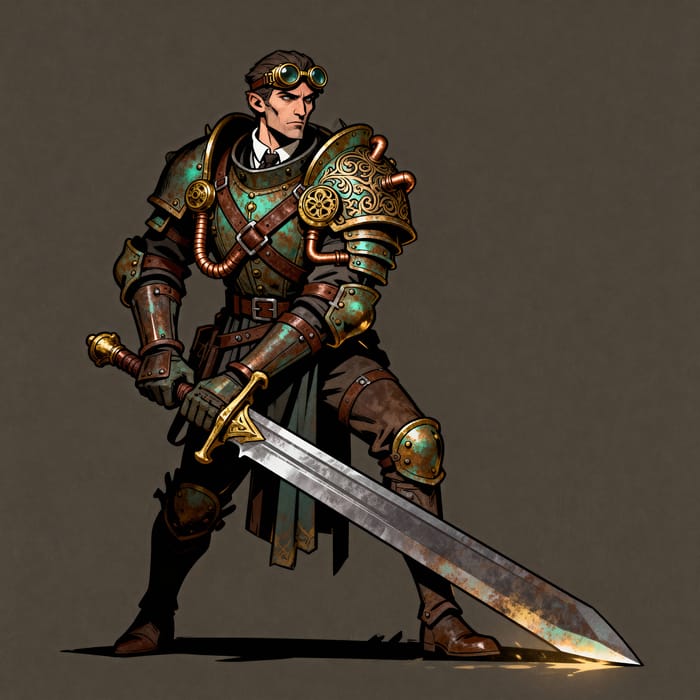 2D Character for Platform Game in Darkest Dungeon Style