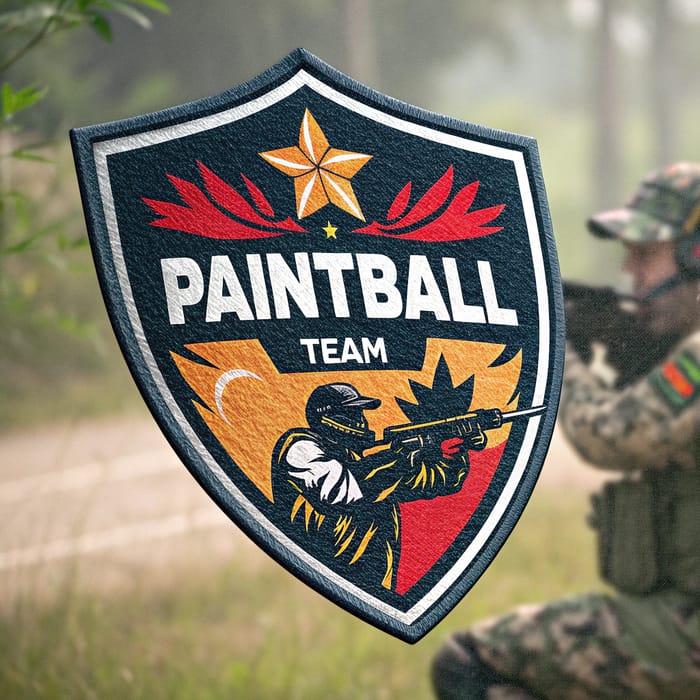 Custom Paintball Team Patches