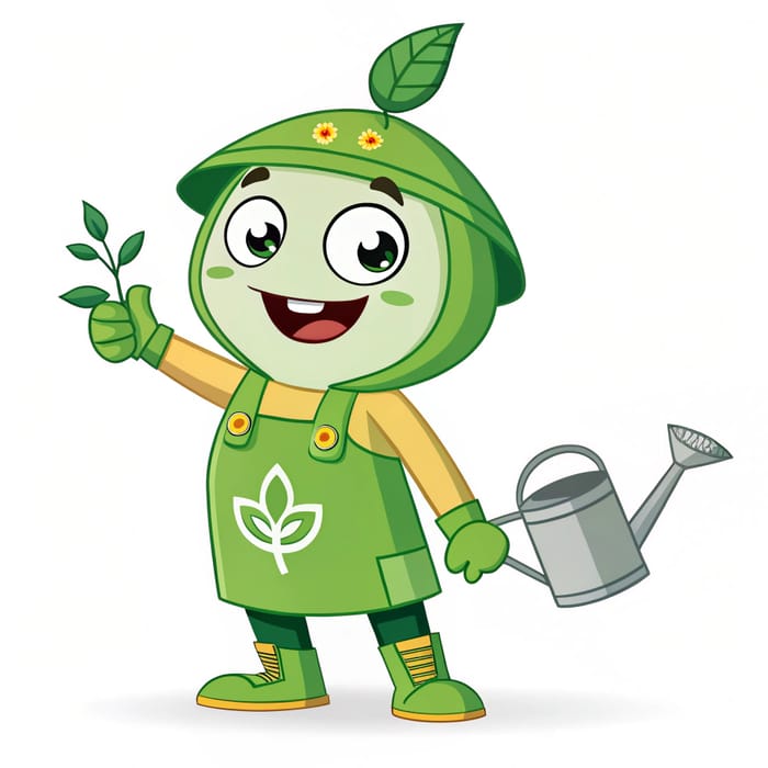 Garden Center Mascot Design Ideas