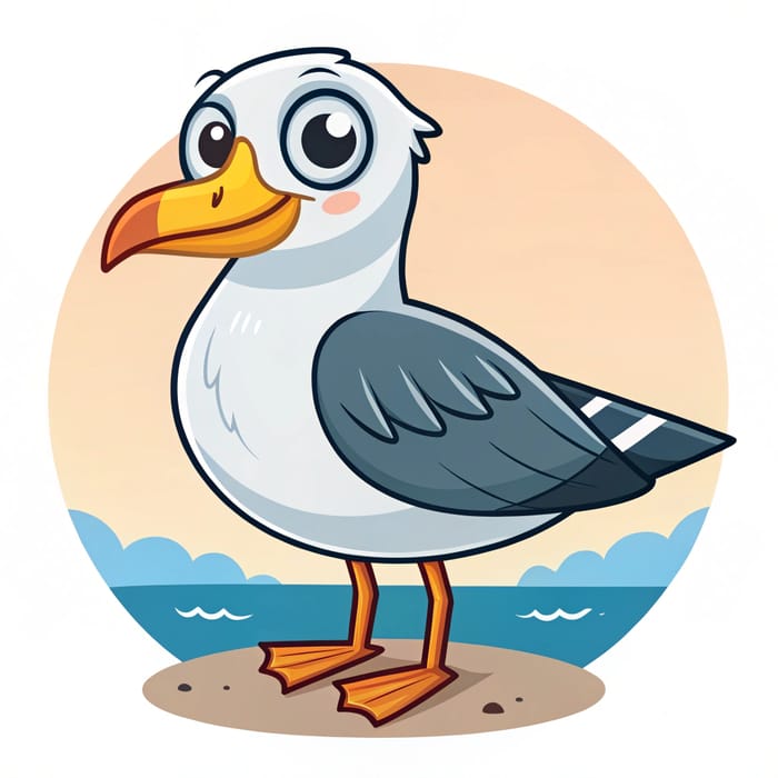 Idle Game Seagull Icon