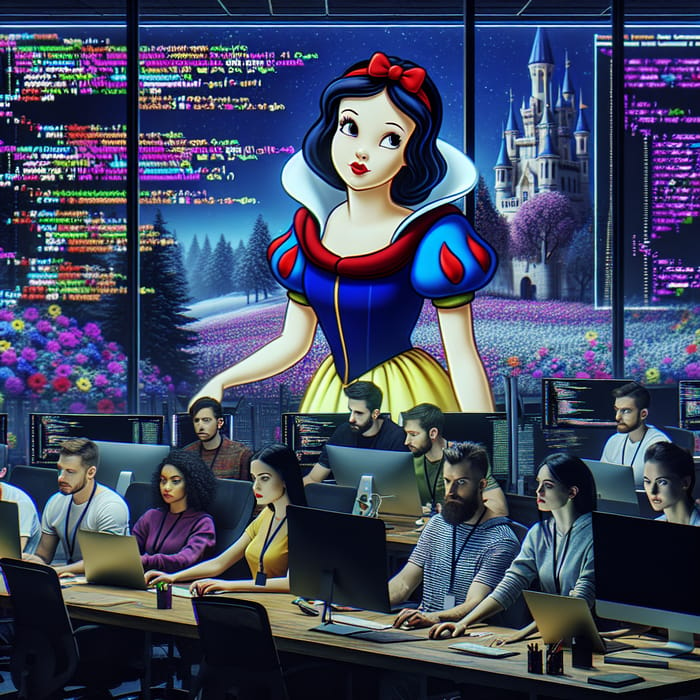 Snow White Leads 8 Developers in Tech Adventure