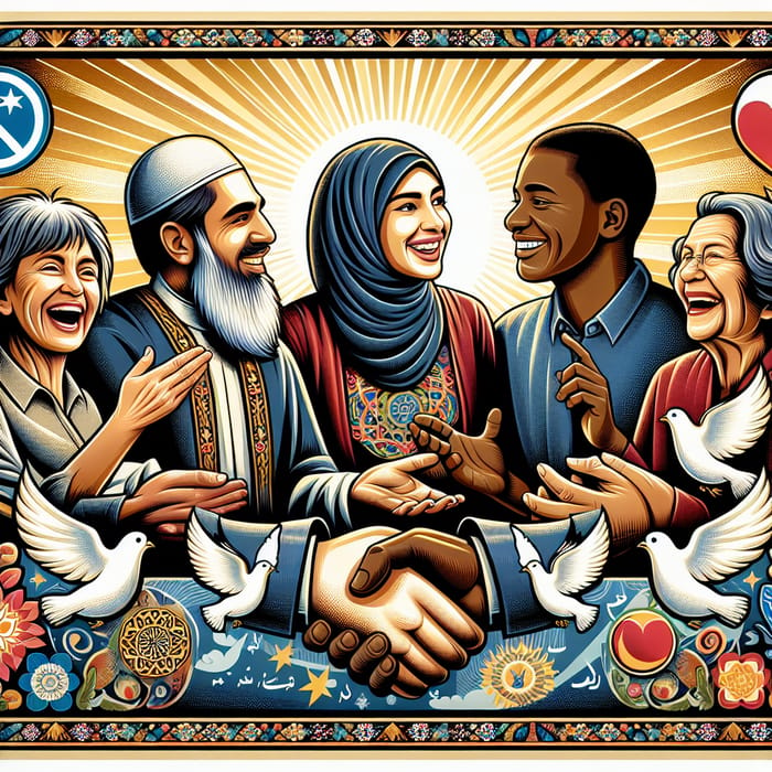 Positive Effects of Religion: A Unity in Faith Poster