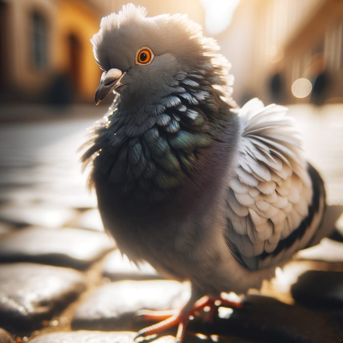 Urban Pigeon | Street Wildlife Photography