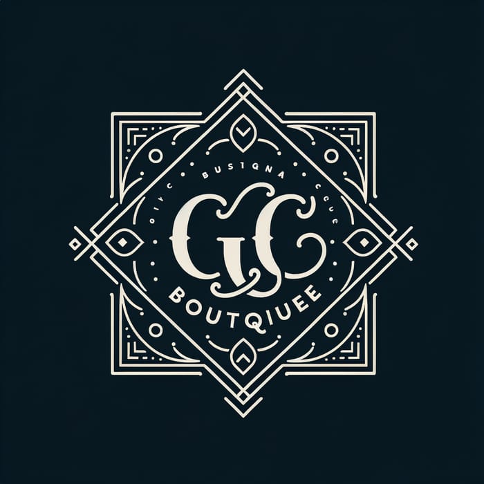 Elegant Logo Design for GC Boutique | GC Boutique Logo