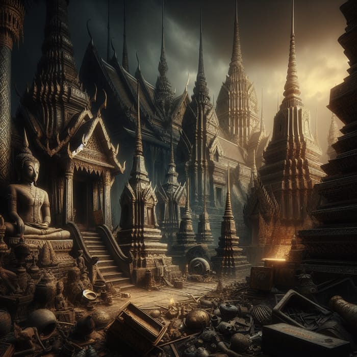 Mystery and Antiquity of Thai Temple