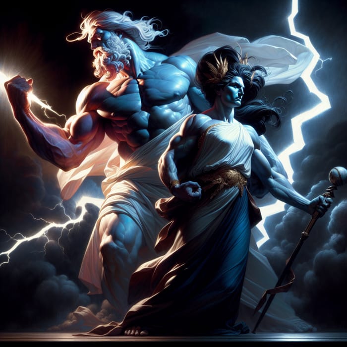 Zeus vs Hera: Epic Battle of Deities