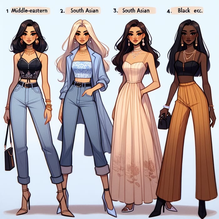 Disney Princesses in Modern Fashion | Empowered Elegance