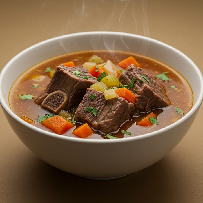 Delicious Beef Short Rib Soup Recipe