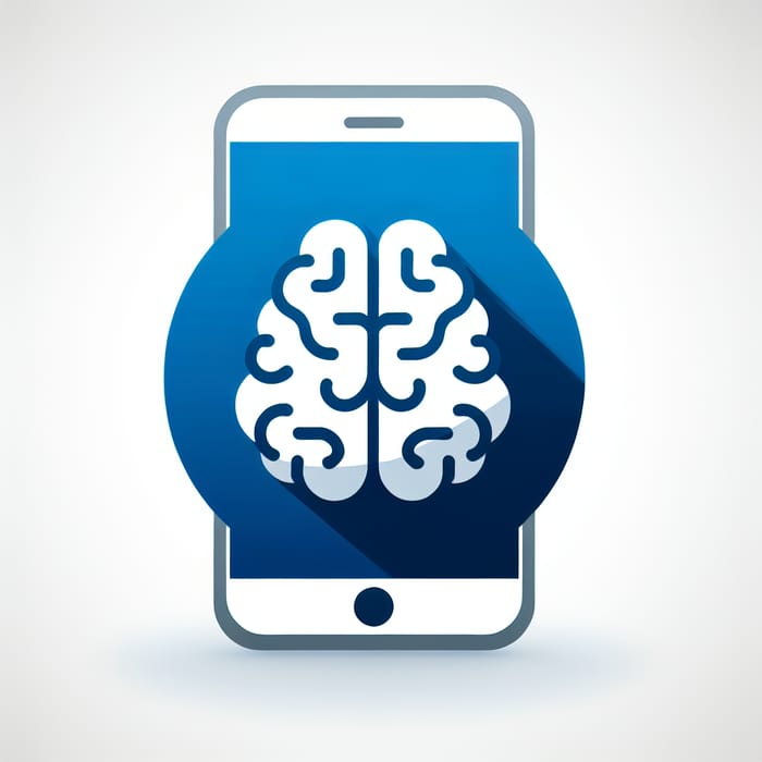 Innovative Brain Logo for Tech App