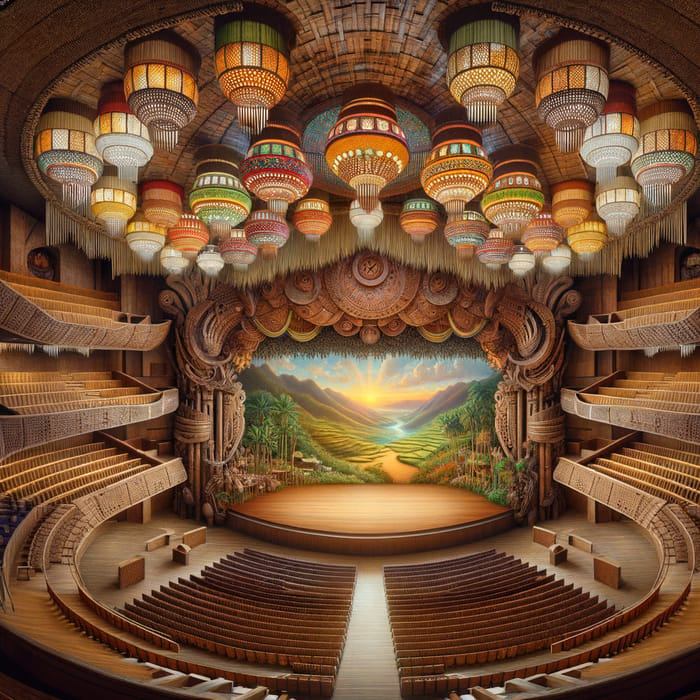 Filipino Vernacular Grand Theater Design