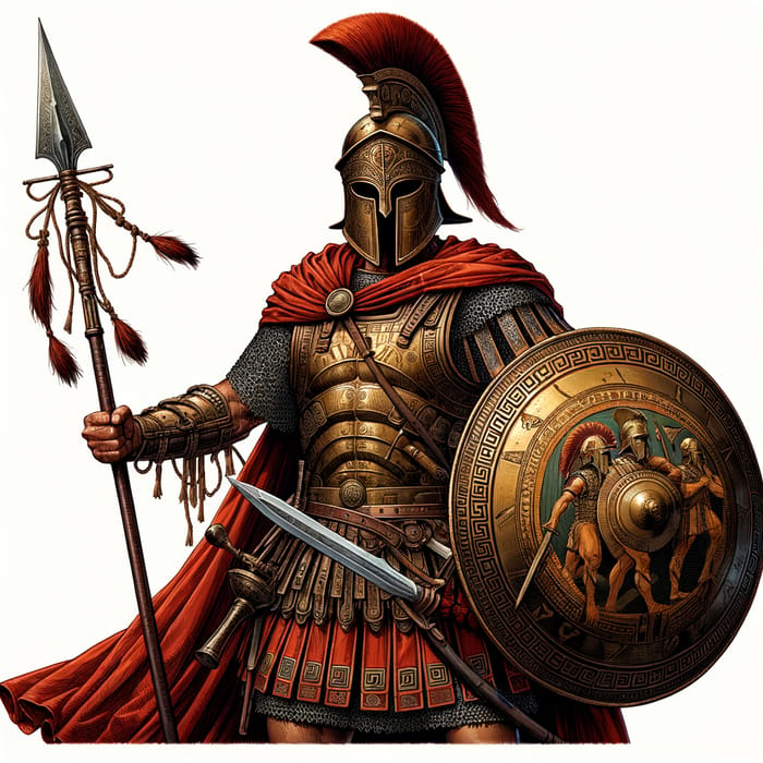 Magnificent Spartan Hoplite Armor & Weaponry