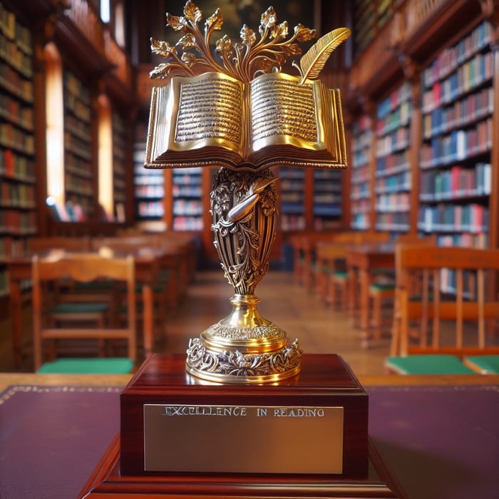 Reading Competition Trophy - Girls' School Winner