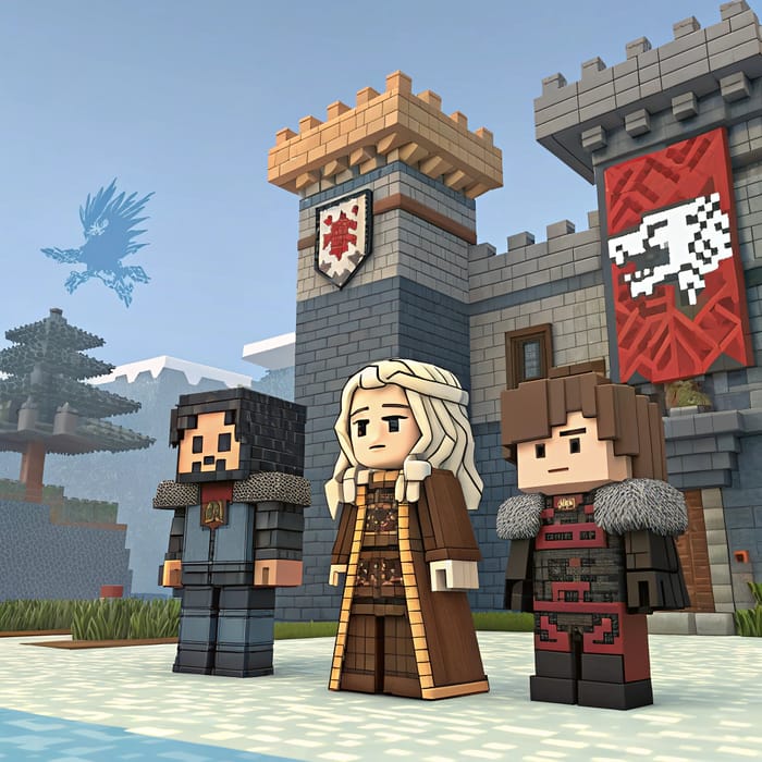 Game of Thrones Meets Minecraft: A Unique Adventure