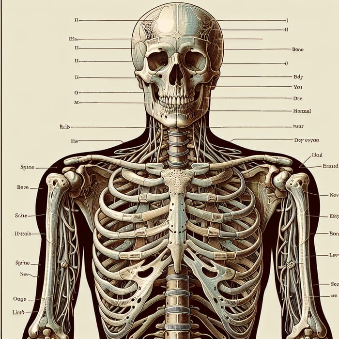 Human Skeletal System Illustration | Anatomy Explained