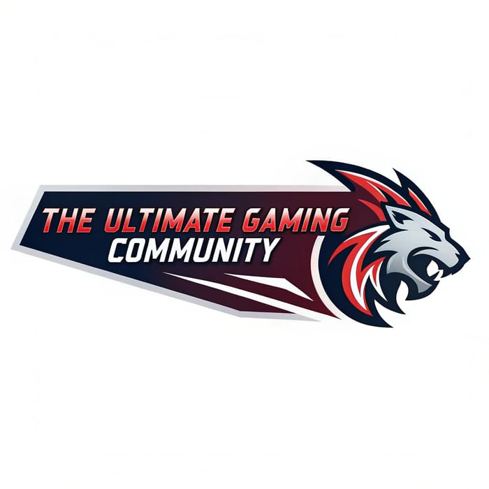 Ultimate Gaming Community Football Logo Design