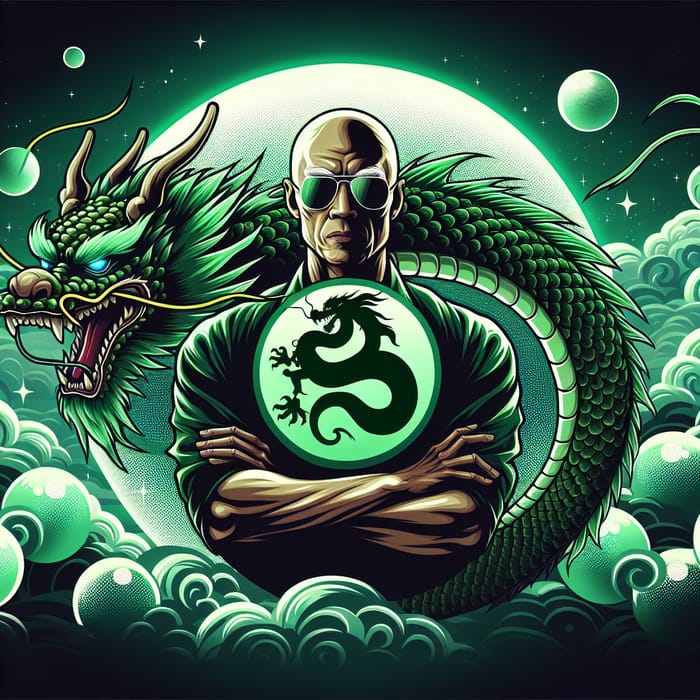 Shenlong Dragon & Master Roshi Emblem