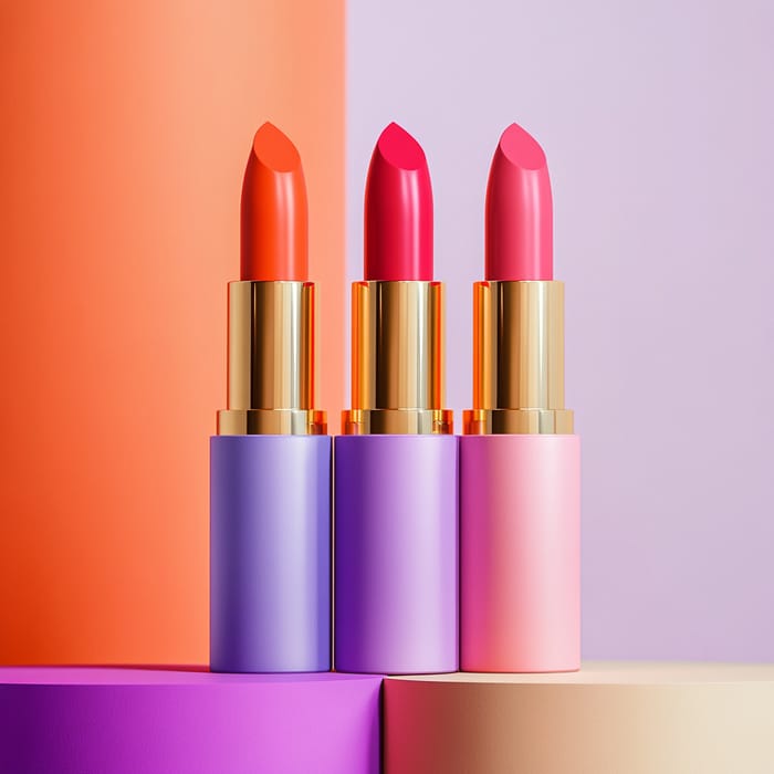 Elegant Collection of Vibrant Lipsticks