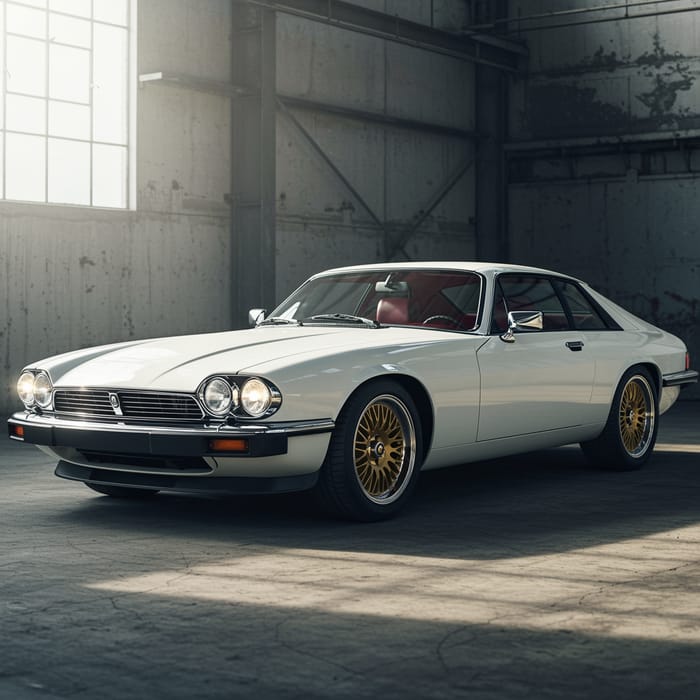 Stunning Arctic White Jaguar XJS Coupe