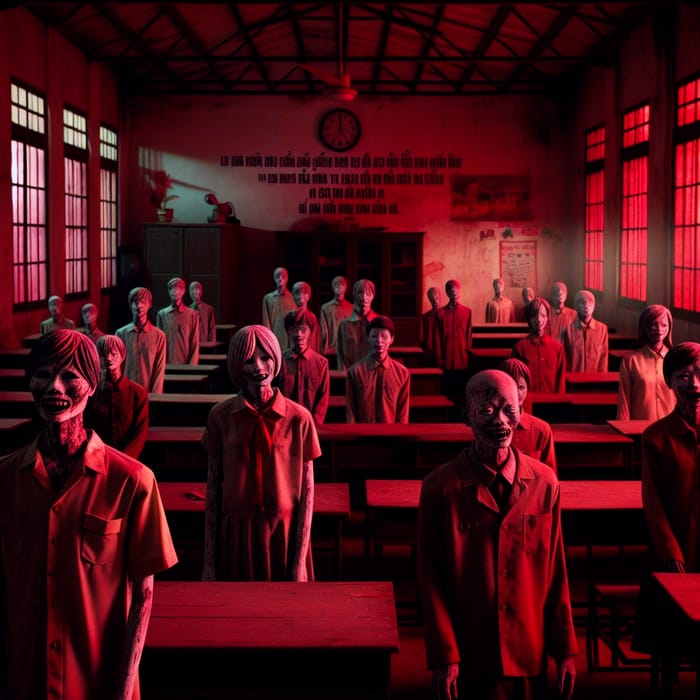 Eerie School Horror: Lifeless Bodies in Vietnam