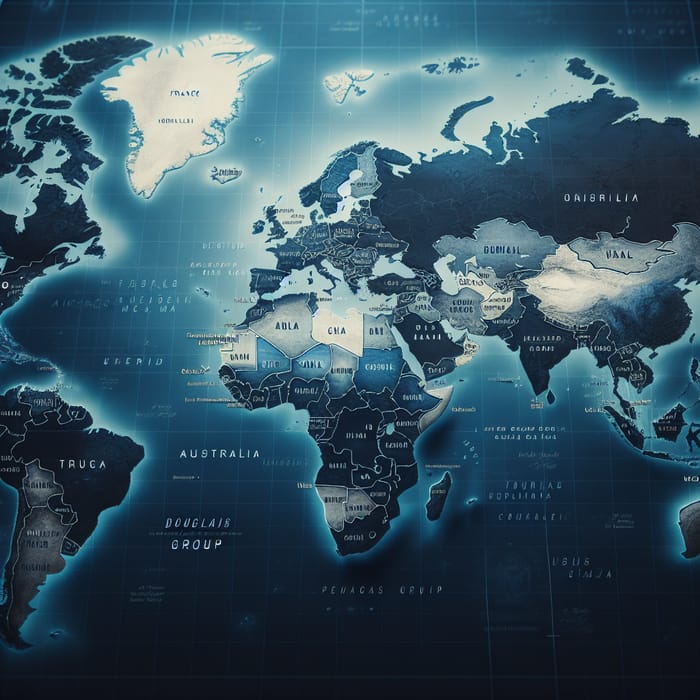 Douglas Group Global Distribution Map