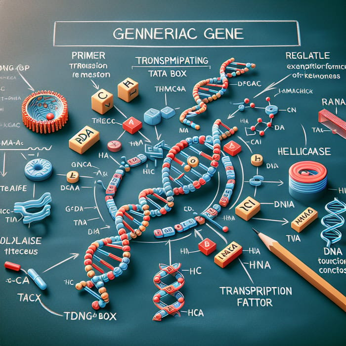 Visual Guide: Understanding Gene Structures - Primer, Promoter, Regulator