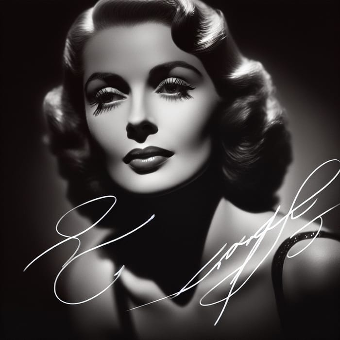 Chiara Bortolotti Autograph in Vintage Hollywood Glamour Style