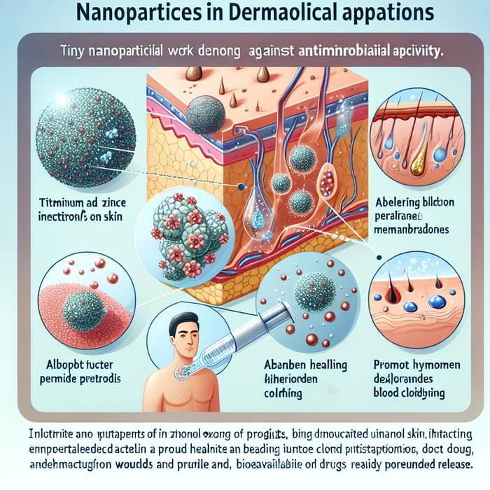 Enhancing Dermatological Healing with Nanoparticles